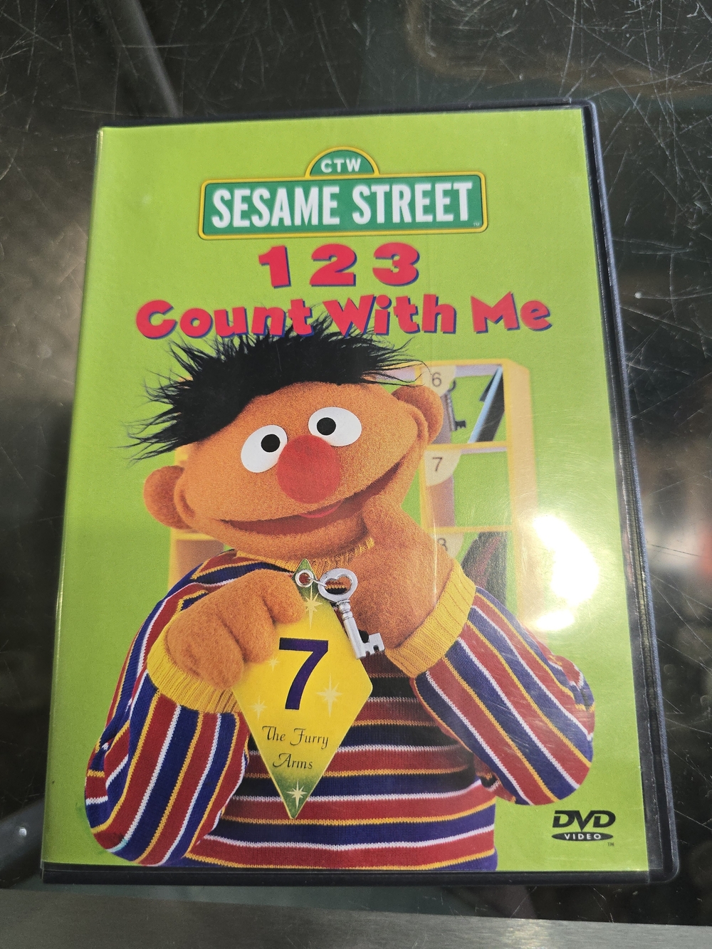 GUC Sesame Street 123 Count With Me DVD